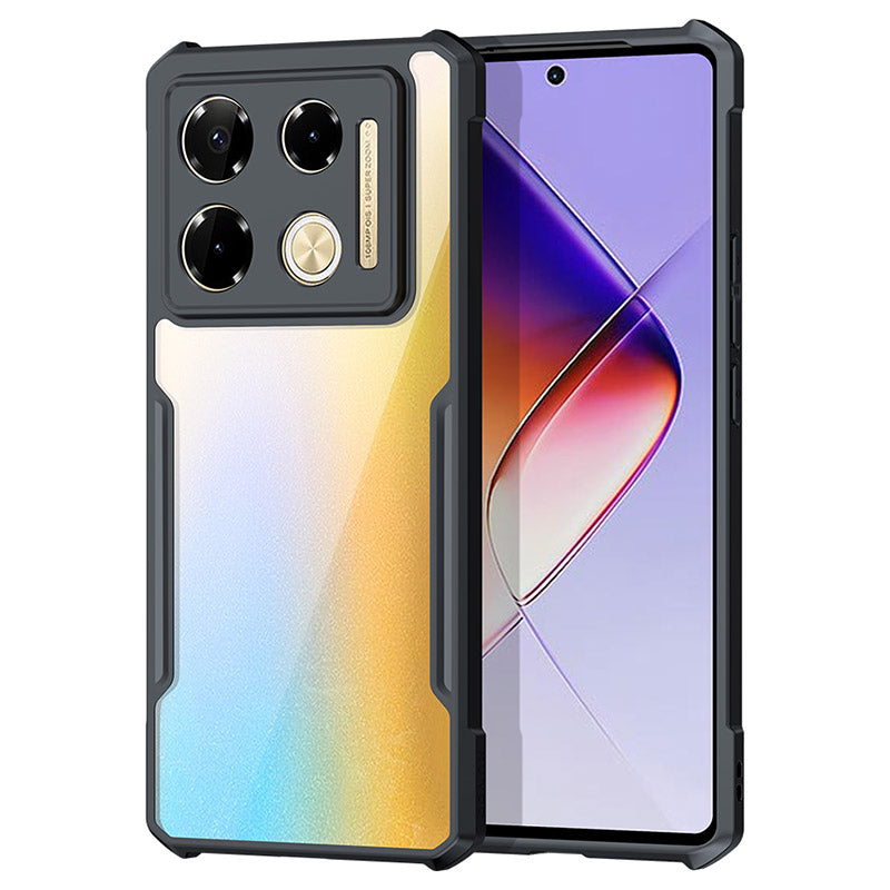 XUNDD For Transsion Infinix Note 40 Pro 4G Cell Phone Case TPU+Acrylic Scratch Resistant Back Cover XUNDD For Transsion Infinix Note 40 Pro 4G Cell Phone Case TPU+Acrylic Scratch Resistant Back Cover